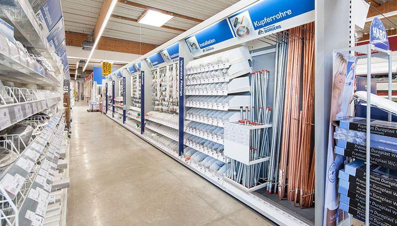 Bad, Badezimmer, Sanitär, Sanitärbedarf, Kupferrohre, Bauchemie, Fackelmann, Sanitop Wingenroth